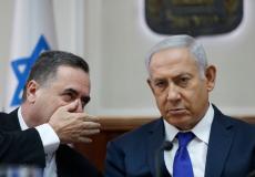 رئيس الحكومة الإسرائيلية بنيامين نتنياهو ووزير الخارجية يسرائيل كاتس