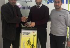 جانب من تسليم جهاز أكسيس للإتحاد