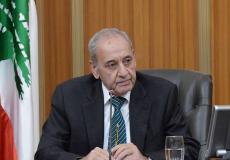  رئيس مجلس النواب اللبناني نبيه بري