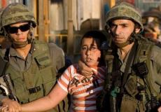 قوات الاحتلال تعتقل طفلا فلسطينيا -ارشيفية-