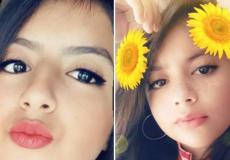  الشقيقتين نيسم دفراوي (14 عاما) وندى دفراوي (12 عاما) 