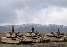 دبابات اسرائيلية