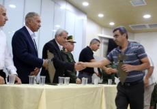 تكريم المتقاعدين العسكريين في قلقيلية