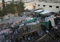 تأتي الغارات الجديدة بعد يوم واحد من تعرض قافلة مساعدات لهجوم في ارم الكبرى