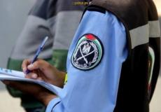 شرطي مرور بغزة