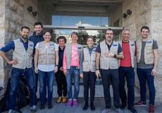 الوفد البريطاني/ السويسري لجراحة قلب الأطفال