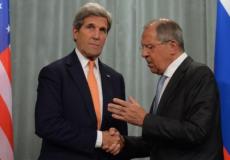 محادثة كيري ولافروف استمرت ساعة ونصف الساعة