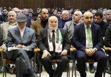 بحر ونصار خلال احتفال يوم المحاسب الفلسطيني