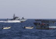 صيادون في بحر غزة 