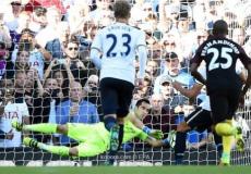 لقطة من المباراة