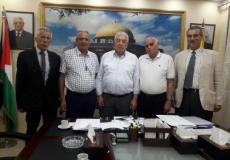 العالول في لقاء جمعه بوفد تجمع الشخصيات الفلسطينية المستقلة