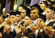 خريجي جامعات غزة  - أرشيفية -