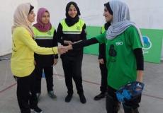 فتيات نادي النصر العربي وجمعية أمواج يتأهلن لنهائي البطولة