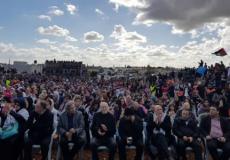 ضد هدم المنازل في قلنسوة