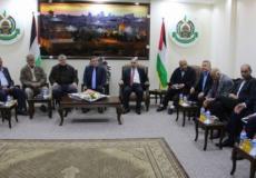 حماس تلتقى الفصائل الفلسطينية بغزة