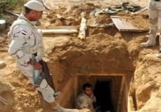 الجيش المصري يعثر على أنفاق