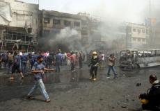 التفجير الإرهابي في العاصمة العراقية بغداد