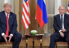 القمة التاريخية بين الرئيس الروسي فلاديمير بوتين والأميركي دونالد ترامب