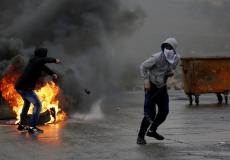 مواجهات مع قوات الاحتلال  -أرشيفية-