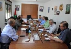 هيئة  سوق المال تعقد لقاء مع اتحاد الغرف الفلسطينية