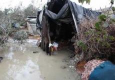 آثار منخفض جوي _صورة تعبيرية_