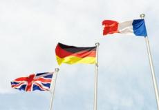 فرنسا والمانيا وبريطانيا