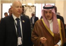 غرينبلات ووزير الخارجية السعودي الجبير