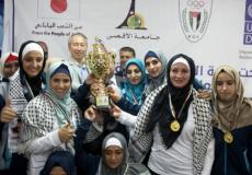 بطولتي كرة المضرب والكرة الطائرة للفتيات في غزة