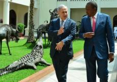 نتنياهو خلال جولته الافريقية -ارشيف-