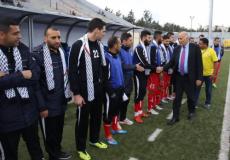 الرجوب يهنئ المنتخب بفوزه