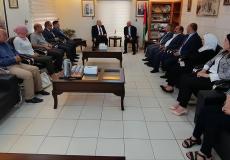 جولة وزير العمل نصري ابو جيش