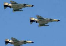 طائرات إيرانية مقاتلة من طراز فانتوم شبية بتلك التي تحطمت صباح الثلاثاء