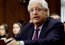 السفير الأمريكي في إسرائيل، ديفيد فريدمان