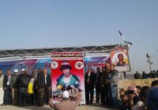 الهيئة الوطنية لمسيرة العودة تقيم مهرجاناً لتأبين الشهداء 