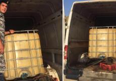 ضبط سولار مهرب وغير قانوني