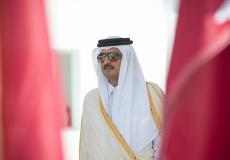 أمير قطر يغادر الدوحة متوجها الى السعودية