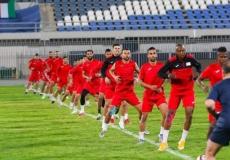 منتخب فلسطين يخوض أول مران في الكويت