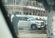 اصابة في حادث سير بين سيارة دبلوماسية فرنسية وأخرى فلسطينية بغزة