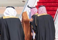 ولي العهد السعودي يستقبل الأمير القطري