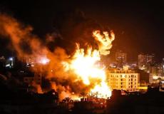 قصف غزة - أرشيف