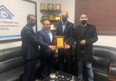 الحساينة يكرم بيت الصحافة ووكالة سوا الإخبارية