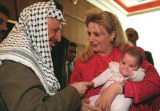 سهى عرفات زوجة الرئيس الراحل ياسر عرفات