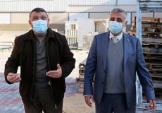 رئيس بلدية دير البلح  يطلع رئيس لجنة متابعة العمل الحكومي على سير العمل بالبلدية ومشاريعها التنموية