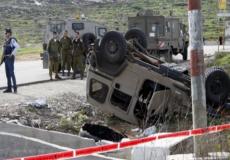 إصابة 6 عمال بحادث تصادم مع مركبة إسرائيلية في الأغوار الشمالية