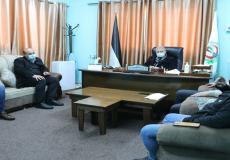 صحة غزة تبحث تلبية احتياجات المرضى مع مؤسسة "كاريتاس"