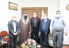 نواب محافظة غزة يطلعون على أهم مشاريع وزارة الحكم المحلي