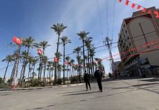 الإغلاق الشامل في قطاع غزة للحد من تفشي فيروس كورونا