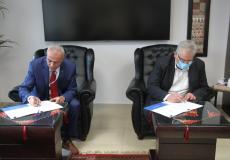 سلطة المياه وقطر الخيرية توقعان مذكرة تفاهم