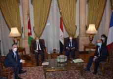 وزير خارجية مصر سامح شكري يستقبل نظيره الاردني