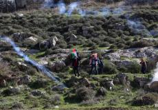 مواجهات خلال مسيرة سلمية - ارشيف